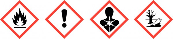 Hazards health pollution flammable skin